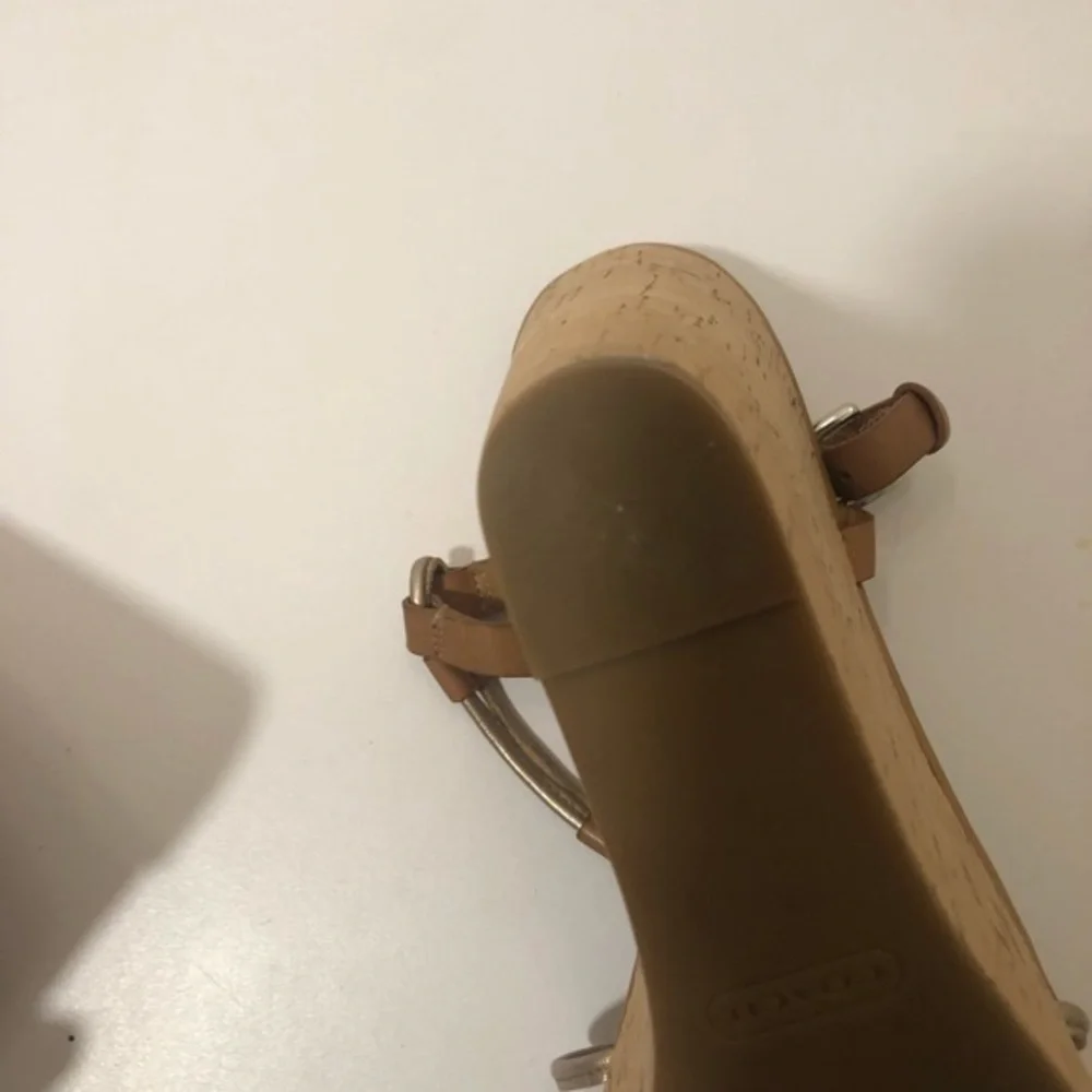 Coach Georgiana platform sandals 9.5 b